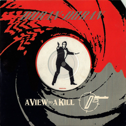 Duran Duran A View To A Kill Vinyl 7" USED