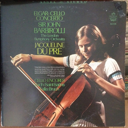 Sir Edward Elgar / Sir John Barbirolli / London Symphony Orchestra / Jacqueline Du Pré Cello Concerto / Cello Encores Vinyl LP USED