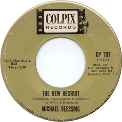 Michael Blessing (2) The New Recruit Vinyl 7" USED