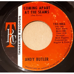 Andy Butler (3) Coming Apart At The Seams / Hold Back The Night Vinyl 7" USED