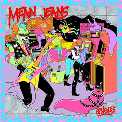 The Mean Jeans Singles Vinyl LP USED