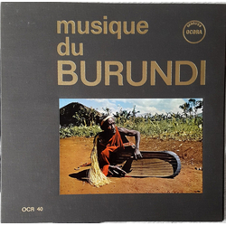 Various Musique Du Burundi Vinyl LP USED