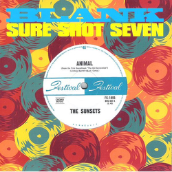 The Sunsets (3) Animal Vinyl 7" USED