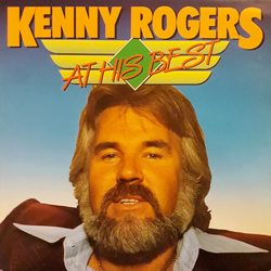 Kenny Rogers At His Best Vinyl LP USED