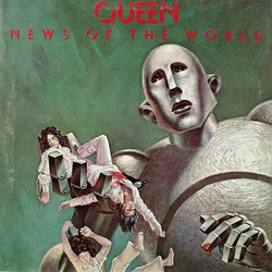 Queen News Of The World Vinyl LP USED