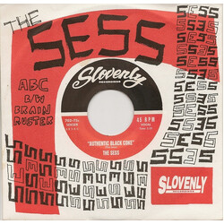 The Sess Authentic Black Coke / Brain Ruster USED VINYL 7INCH 45 RPM
