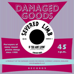 The Severed Limb If You Aint Livin' USED VINYL 7INCH 45 RPM SINGLE
