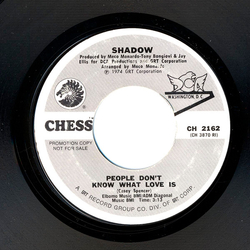Shadow (36) People Don't Know What Love Is Vinyl 7" USED