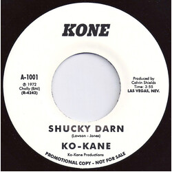 Ko-Kane Shucky Darn / Pink Gin USED VINYL 7INCH 45 RPM PROMO REISSUE