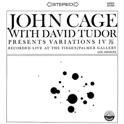 John Cage / David Tudor Variations IV Vinyl LP USED