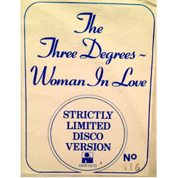 The Three Degrees Woman In Love Vinyl 12" USED