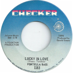 Fontella Bass Lucky In Love / Sweet Lovin' Daddy Vinyl 7" USED