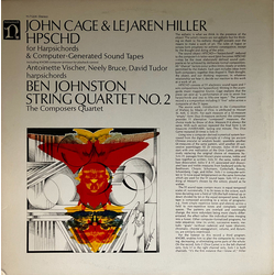 John Cage / Lejaren Hiller / Ben Johnston HPSCHD / String Quartet No. 2 Vinyl LP USED