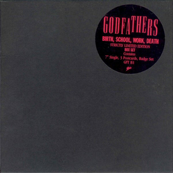 The Godfathers Birth, School, Work, Death (The Resurrection Mix) Vinyl 7" Box Set USED