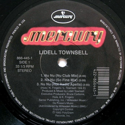 Lidell Townsell Nu Nu Vinyl 12" USED