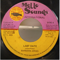 Barbara Jones Last Date Vinyl 7" USED