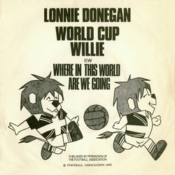 Lonnie Donegan World Cup Willie Vinyl 7" USED
