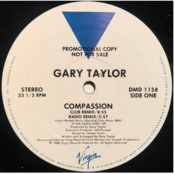 Gary Taylor Compassion VINYL 12" USED