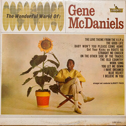 Eugene McDaniels The Wonderful World Of: Gene McDaniels Vinyl LP USED
