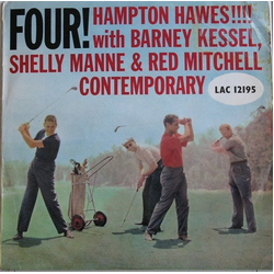 Hampton Hawes / Barney Kessel / Shelly Manne / Red Mitchell Four! Vinyl LP USED