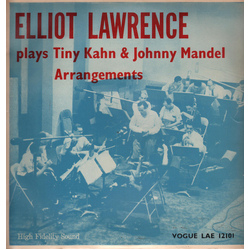The Elliot Lawrence Band Plays Tiny Kahn And Johnny Mandel Arrangements Vinyl LP USED
