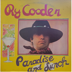 Ry Cooder Paradise And Lunch Vinyl LP USED