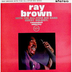Ray Brown / Ray Brown All-Star Big Band / Cannonball Adderley Ray Brown With The All-Star Big Band Vinyl LP USED