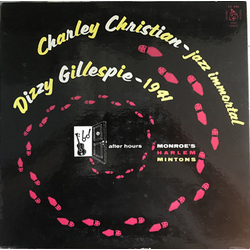 Charlie Christian / Dizzy Gillespie Jazz Immortal - After Hours Monroe's Harlem Mintons Vinyl LP USED