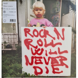 Frederik Valentin Rock N Roll Will Never Die Vinyl LP USED
