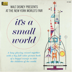 Winston Hibler Walt Disney At New York World's Fair - It's A Small World Vinyl LP USED