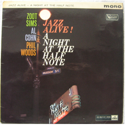 Zoot Sims / Al Cohn / Phil Woods Jazz Alive! A Night At The Half Note Vinyl LP USED