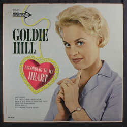 Goldie Hill According To My Heart Vinyl LP USED