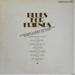 Konosuke Saijo / Budd Johnson / Buddy Collette Blues For Friends Vinyl LP USED