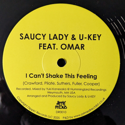 Saucy Lady / U-Key / Omar I Can't Shake This Feeling Vinyl 12" USED