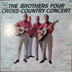 The Brothers Four Cross-Country Concert Vinyl LP USED