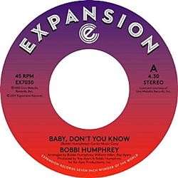 Bobbi Humphrey Baby Don't You Know Vinyl 7" USED