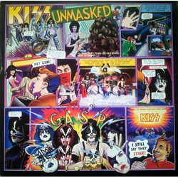Kiss Unmasked Vinyl LP USED