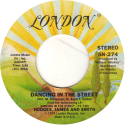 Hodges, James And Smith Dancing In The Street Vinyl 7" USED