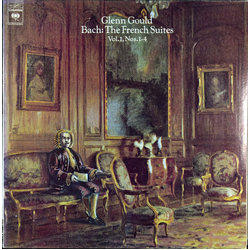 Glenn Gould / Johann Sebastian Bach The French Suites, Vol. 1, Nos. 1-4 Vinyl LP USED