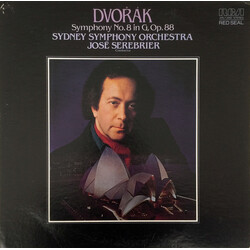 Antonín Dvořák / The Sydney Symphony Orchestra / Jose Serebrier Symphony No. 8 In G, Op. 88 Vinyl LP USED