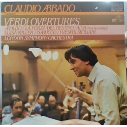 Giuseppe Verdi / Claudio Abbado / The London Symphony Orchestra Verdi Overtures Vinyl LP USED