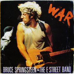 Bruce Springsteen & The E-Street Band War Vinyl 7" USED