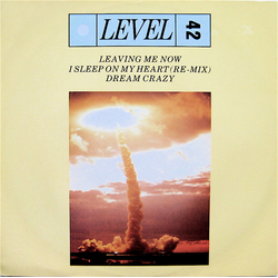 Level 42 Leaving Me Now / I Sleep On My Heart (Remix) / Dream Crazy Vinyl 12" USED