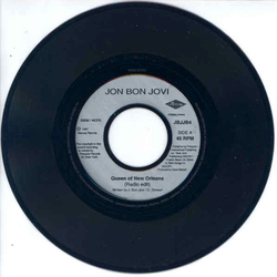 Jon Bon Jovi Queen Of New Orleans Vinyl 7" USED