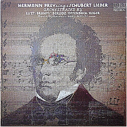 Hermann Prey / Münchner Philharmoniker / Gary Bertini Hermann Prey Sings Schubert Lieder Vinyl LP USED
