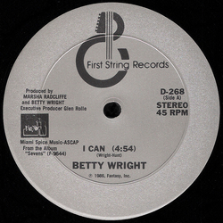 Betty Wright I Can Vinyl 12" USED