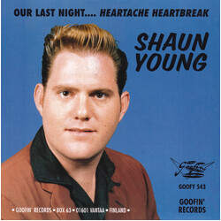 Shaun Young Our Last Night / Heartache Heartbreak USED VINYL 7INCH