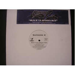 Supreme C Run If You Wanna Run / This Is It USED VINYL 12INCH PROMO