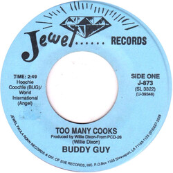 Buddy Guy / Jesse Fortune Too Many Cooks / Heavy Heart Beat USED VINYL 7INCH