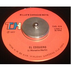 Billo's Caracas Boys El Coquero USED VINYL 7INCH 45 RPM SINGLE